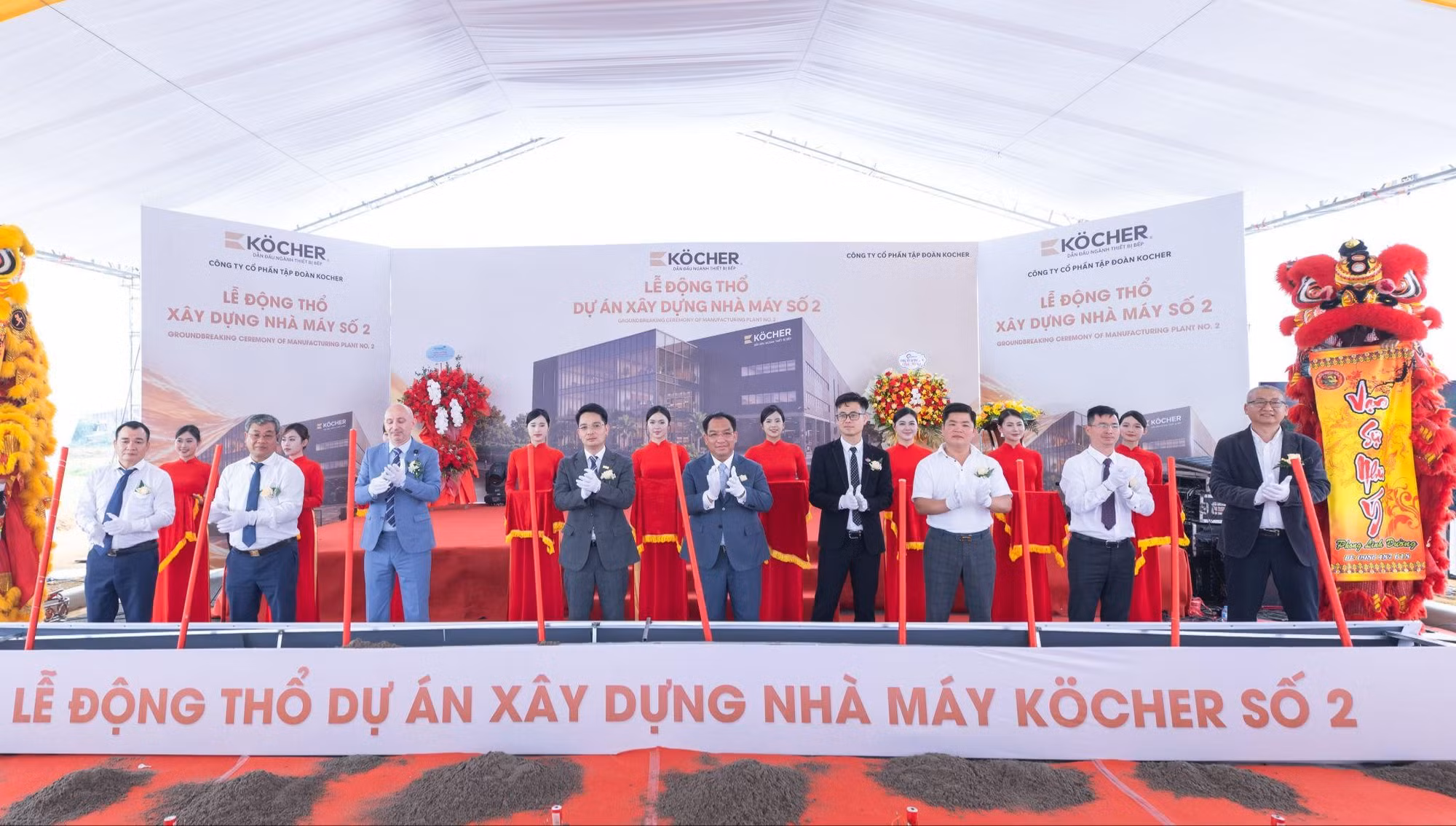 Quy mô nhà máy Köcher là bước đi chiến lược nhằm làm chủ năng lực sản xuất tại Việt Nam.