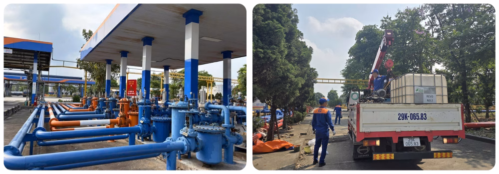Công tác hoạt động kỹ thuật chuyên sâu trong kho nhằm đảm bảo tiếp nhận nhiên liệu chuẩn xác